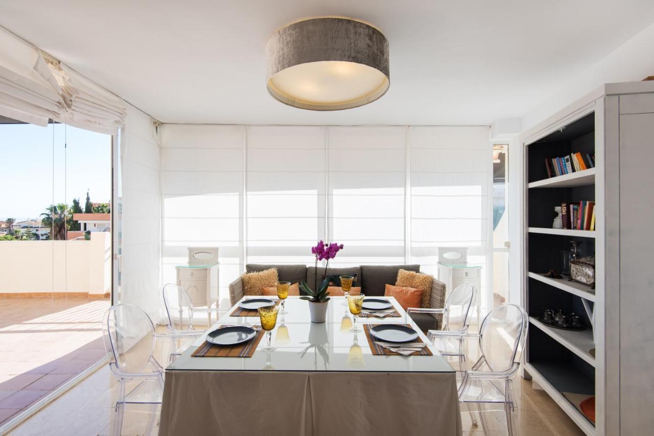 ベナルマデナRoyal Torrequebrada Exclusivo Apartamento Cerca De La Playaアパートメント エクステリア 写真