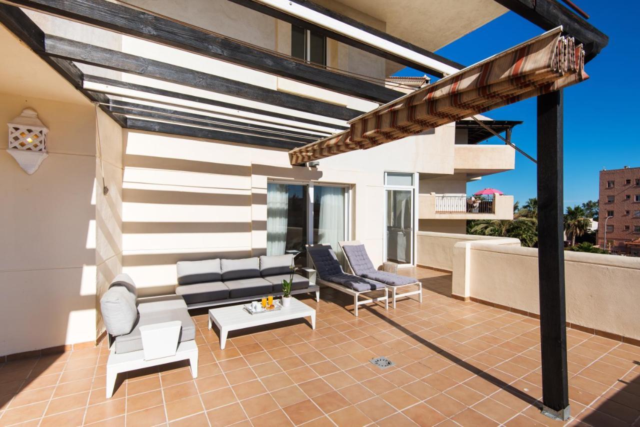ベナルマデナRoyal Torrequebrada Exclusivo Apartamento Cerca De La Playaアパートメント エクステリア 写真